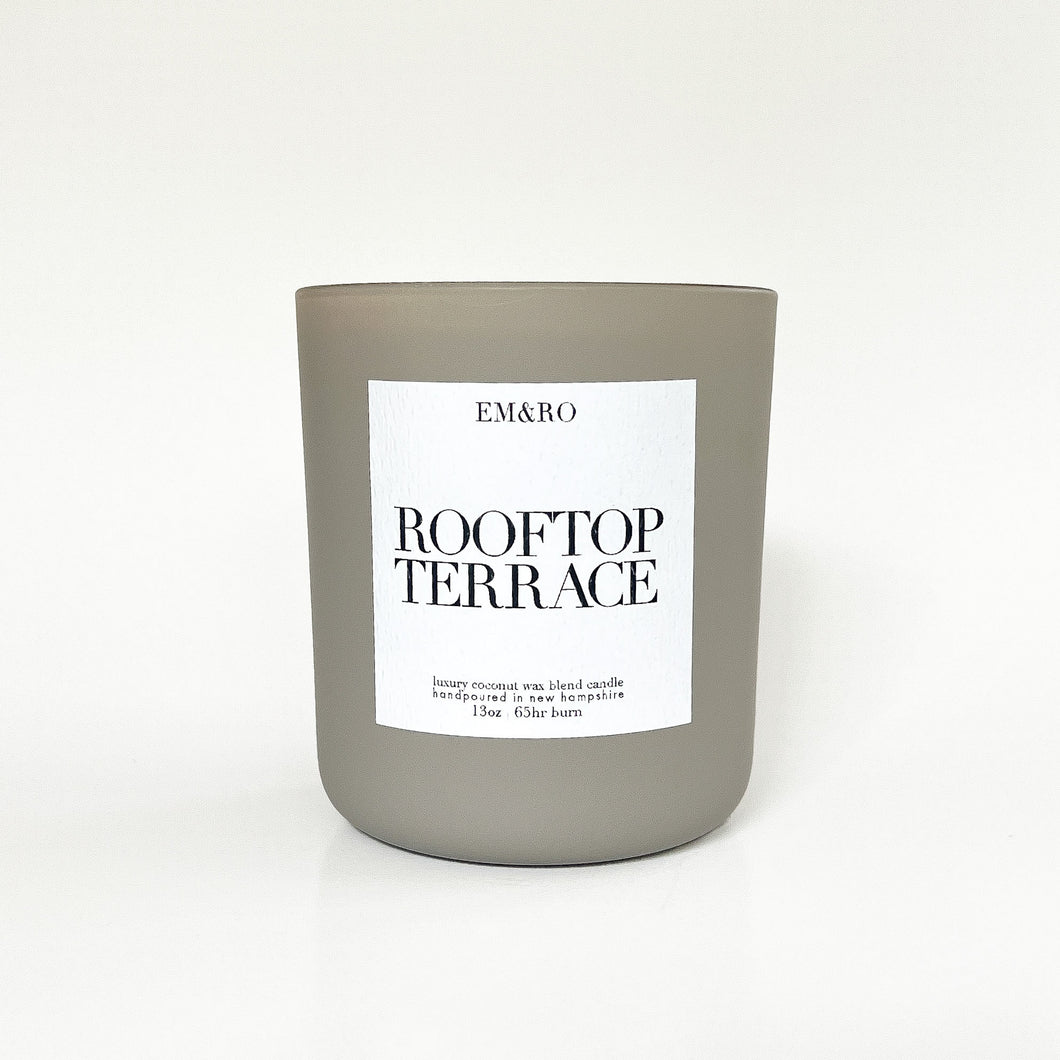 Rooftop Terrace Luxury Candle